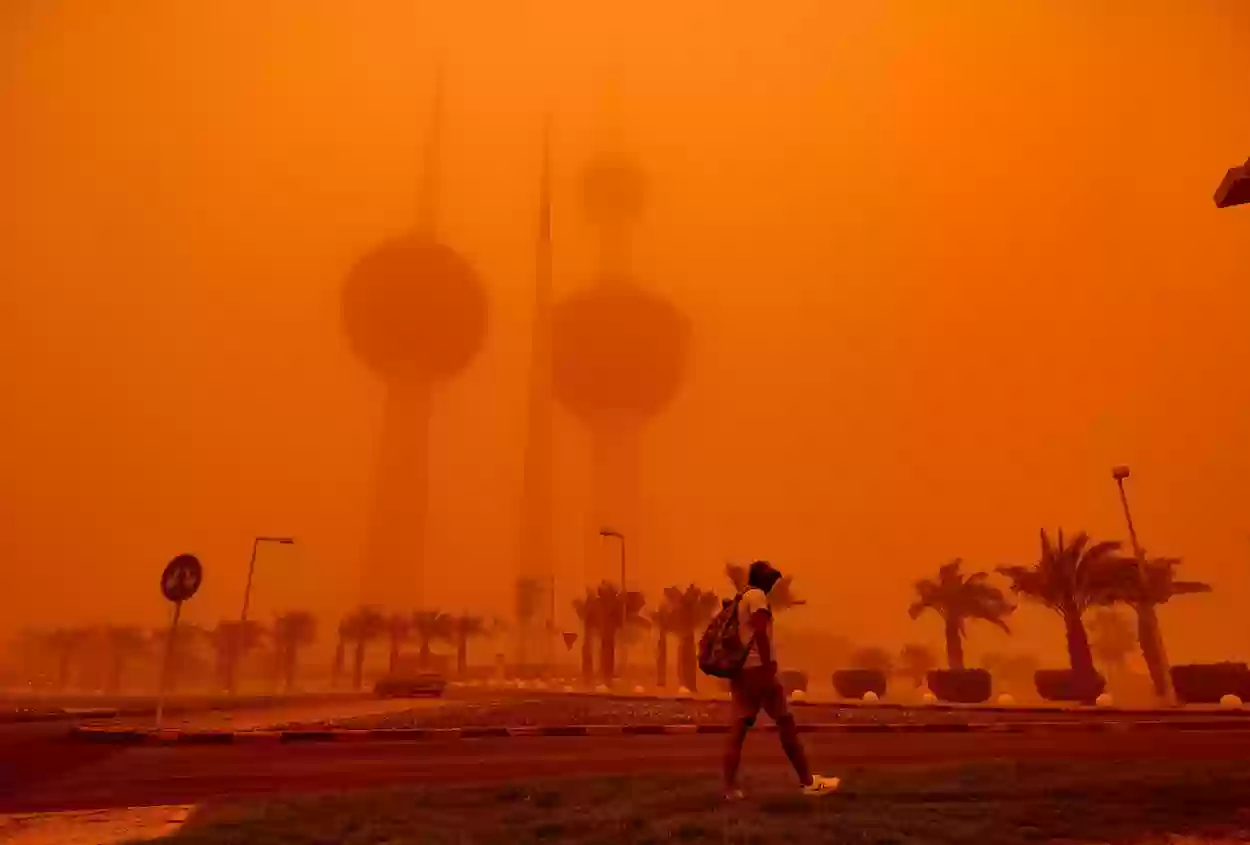 طقس الكويت في أسوأ أحواله اليوم الاثنين