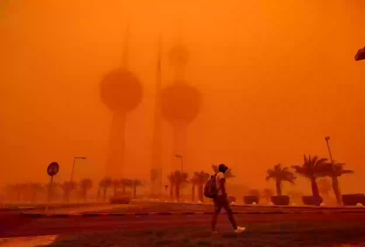 استمرار حالة الطقس الحار في أرجاء الكويت