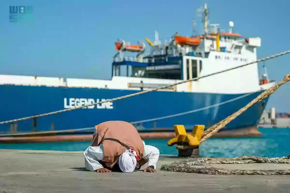 استقبال أول سفينة للحجاج عبر ميناء جدّة الإسلامي